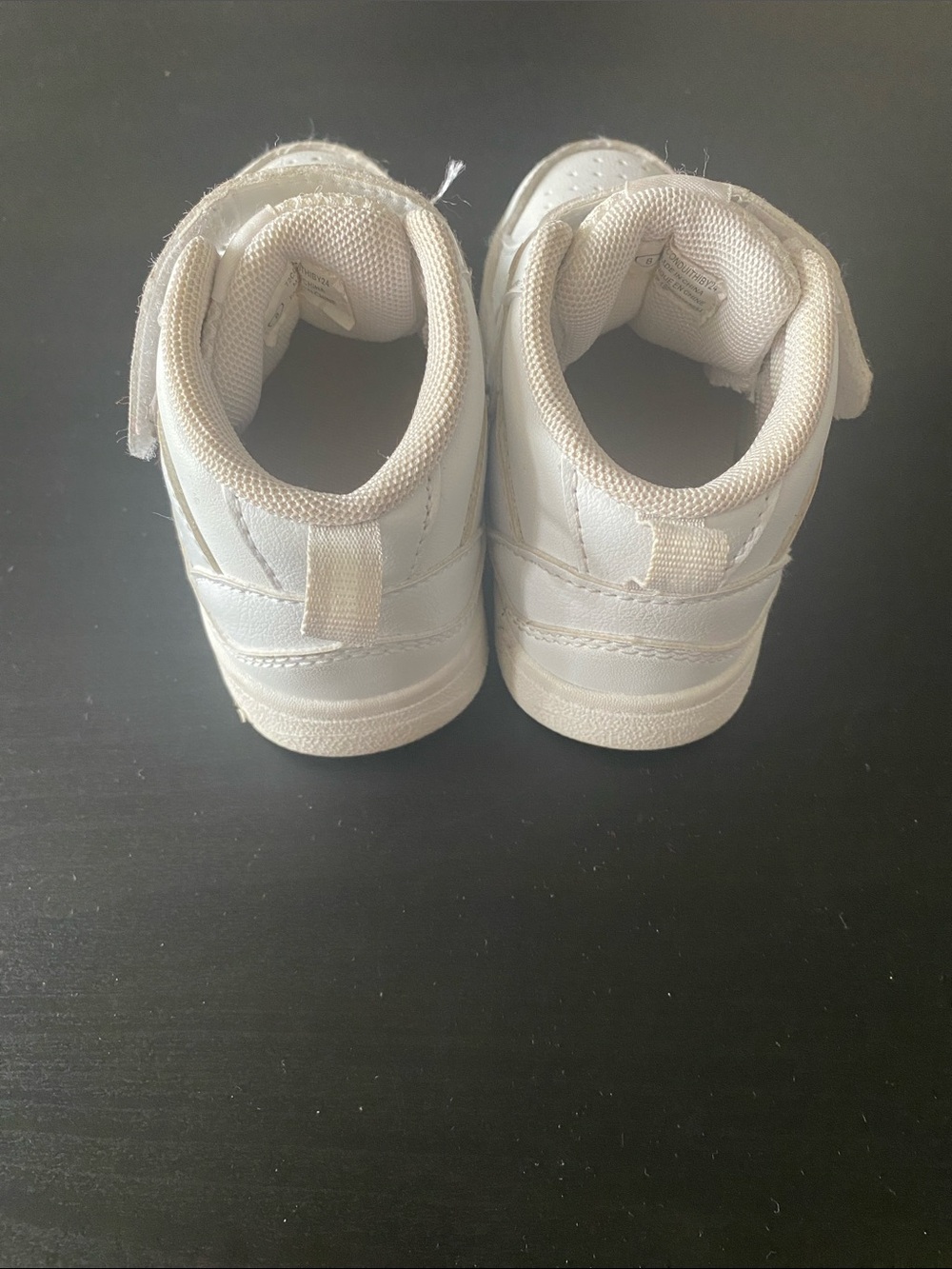 AND1 Kids White High-Top Sneakers - Size 8 Toddler (Excellent Condition) - Picture 3 of 8